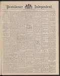 Providence Independent, V. 16, Thursday, March 5, 1891, [Whole Number: 820]