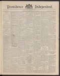 Providence Independent, V. 16, Thursday, May 21, 1891, [Whole Number: 831]