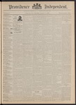 Providence Independent, V. 17, Thursday, January 7, 1892, [Whole Number: 864]