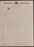 Providence Independent, V. 18, Thursday, August 11, 1892, [Whole Number: 895]