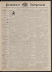 Providence Independent, V. 18, Thursday, September 8, 1892, [Whole Number: 899]