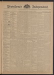 Providence Independent, V. 20, Thursday, September 6, 1894, [Whole Number: 1002]