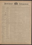 Providence Independent, V. 20, Thursday, October 4, 1894, [Whole Number: 1006]
