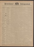 Providence Independent, V. 20, Thursday, October 25, 1894, [Whole Number: 1009]