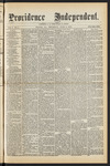 Providence Independent, V. 1, No. 1, Thursday, June 3, 1875