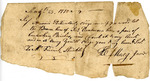 Buckskin Breeches Order Slip, May 23, 1770 by Unknown