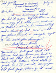 Letter From Erma Coldren to Alfred L. Shoemaker