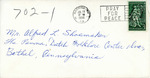 Letter From D. Edward Elder to Alfred L. Shoemaker, July 10, 1958