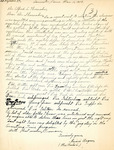 Letter From Daisie Wagner to Alfred L. Shoemaker, March 11, 1949 by Daisie Wagner