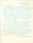 Letter From Hazel Thornton to Editors of the Pennsylvania Dutchman, March 13, 1950 by Hazel Thornton
