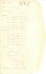 Outline for an Article on Apple Butter by Alfred L. Shoemaker