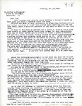 Letter From H. Wayne Gruber to Alfred L. Shoemaker, 1949 by H. Wayne Gruber