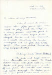 Letter From Mrs. Harvey Rothermel to Alfred L. Shoemaker, February 17, 1948