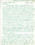 Letter From George L. Moore to Alfred L. Shoemaker, September 26, 1956