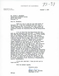 Letter from Walter W. Horn to Alfred L. Shoemaker, October 7, 1959