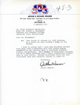 Letter from Arthur Weaner to Alfred L. Shoemaker, January 9, 1955