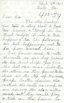 Letter From Helen J. Moser to Alfred L. Shoemaker, April 12, 1957 by Helen Moser