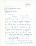 Letter From Arthur K. Klingaman to Alfred L. Shoemaker, May 19, 1949