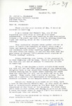Letter From Robert A. Foster to Alfred L. Shoemaker, December 21, 1959 by Robert A. Foster