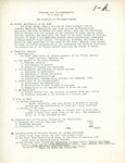 Proposal for the Preparation of a Book on the Costumes of the Plain People
