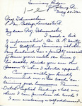 Letter From Alice G. Fischer to Alfred L. Shoemaker, May 23, 1952