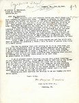 Letter From H. Wayne Gruber to Alfred L. Shoemaker, February 12, 1949
