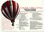 Ursinus College Homecoming Schedule of Events, October 27, 1984