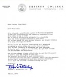 Letter From Milton E. Detterline Jr. to Eleanor Snell, May 25, 1970 by Milton E. Detterline