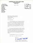 Letter From E. Carlton Abbott to Eleanor Snell, May 8, 1970