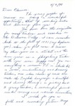 Letter From Sarah Mary O. Hampson to Eleanor Snell, April 2, 1970