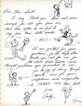 Letter From Andy Daley to Eleanor Snell by Andy Daley