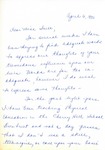 Letter From Jane "Mac" McWilliams to Eleanor Snell, April 6, 1970 by Elizabeth Jane McWilliams