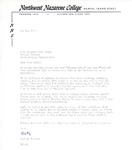 Letter From Jean L. Horwood to Eleanor Snell, May 19, 1970