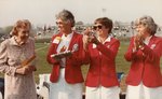 Recognition of Eleanor Snell at the Ursinus College Homecoming Halftime Ceremony, October 27, 1984