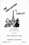 Program for the Stage Production The Mad Woman of Chaillot
