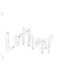 Program for the Stage Production Luther! by Curtain Club