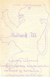 Program for the Stage Production Richard III