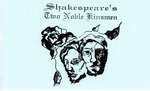 Program for the Stage Production Two Noble Kinsmen by ProTheatre Club