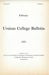Ursinus College Bulletin Vol. 2, No. 2 by Executive Committee of the Board of Directors