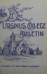 Ursinus College Bulletin Vol. 7, No. 10