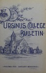 Ursinus College Bulletin Vol. 8, No. 4