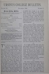 Ursinus College Bulletin Vol. 9, No. 3, December 1892