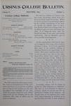 Ursinus College Bulletin Vol. 10, No. 3, December 1893