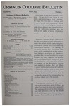 Ursinus College Bulletin Vol. 11, No. 8, May 1895