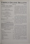 Ursinus College Bulletin Vol. 11, No. 9, June 1895