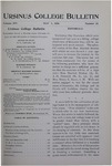Ursinus College Bulletin Vol. 14, No. 15, May 1, 1898