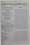 Ursinus College Bulletin Vol. 14, No. 19, July 1, 1898 by George Leslie Omwake