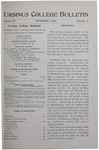 Ursinus College Bulletin Vol. 15, No. 3, November 1, 1898 by Hiram Herr Shenk