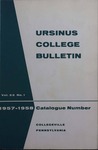 Ursinus College Catalogue for the Eighty-eighth Academic Year, 1957-1958