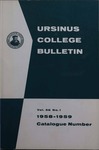 Ursinus College Catalogue for the Eighty-ninth Academic Year, 1958-1959